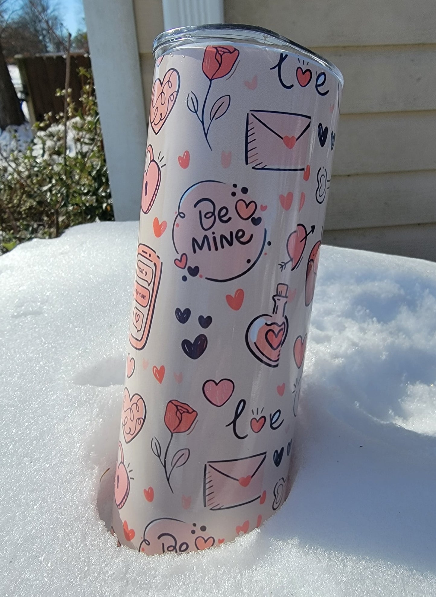 Be Mine Stainless Steel Tumbler