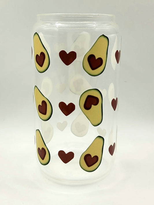 Lovely Avocado Glass Tumbler