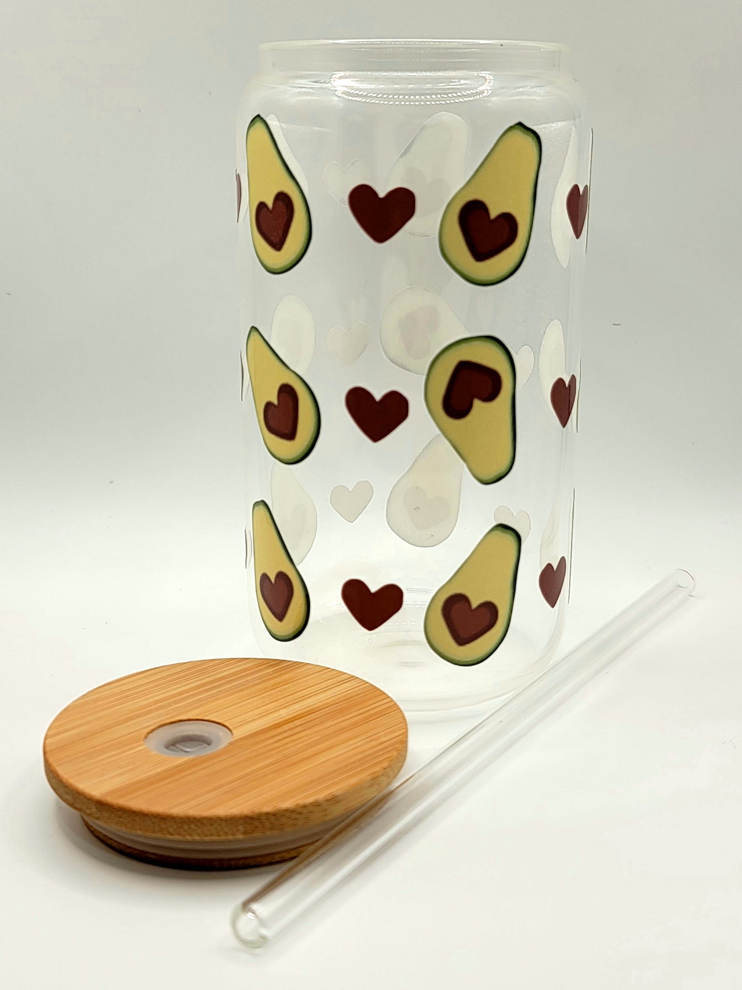 Lovely Avocado Glass Tumbler