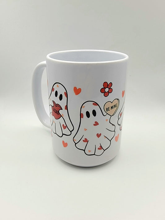 Ghostly Ceramic Mug-15 oz