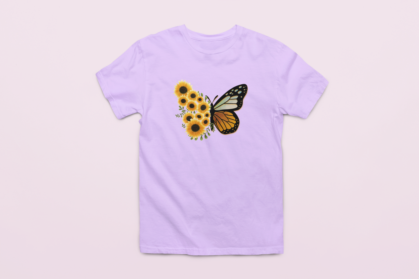 Butterfly-Sunflowers T-Shirt